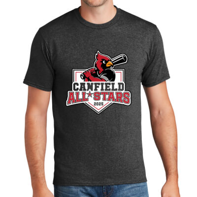10U Canfield All-Stars Dark Heather Grey Adult Tee Thumbnail